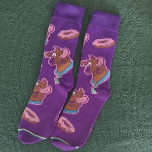 Purple Scooby Doo Socks